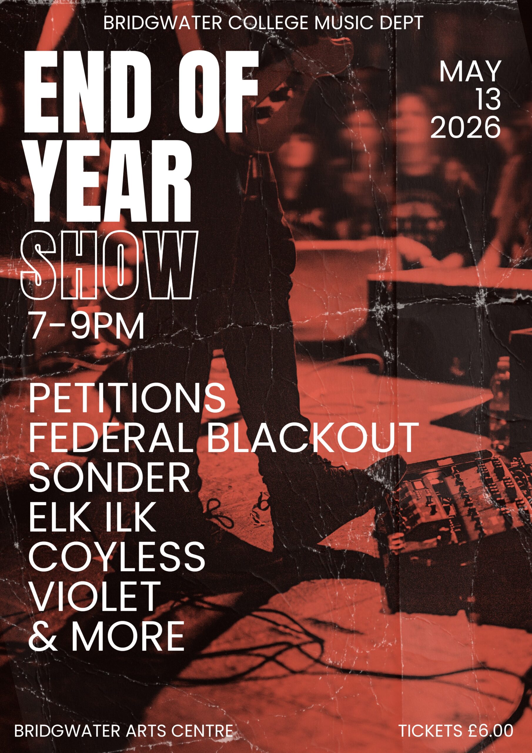 Bridgwater College Music Dept End of Year Show