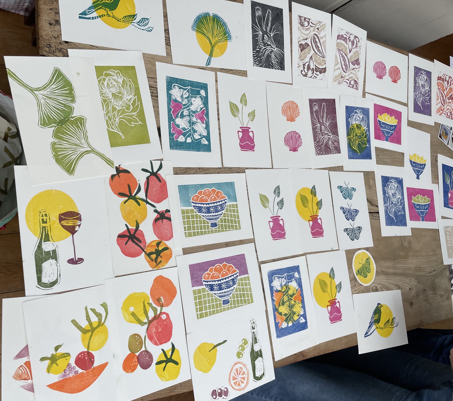 Lino Printing Workshop With Harriet Popham