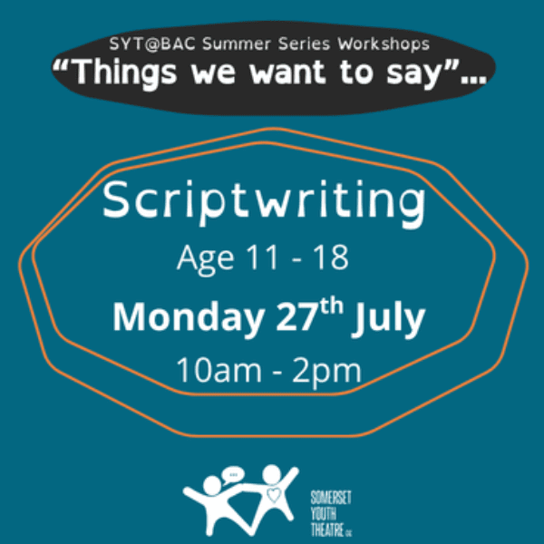 Scriptwriting "Brain to Page" - Summer Series - SYT@BAC