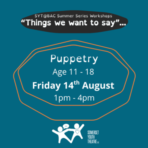 Puppetry "Sock It To 'Em" - Summer Series - SYT@BAC